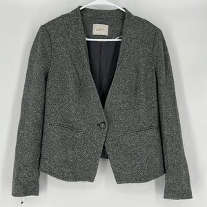 LOFT PETITES GREY BLAZER‎
